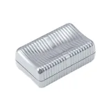 Мыло, коробка, серебристо-белый