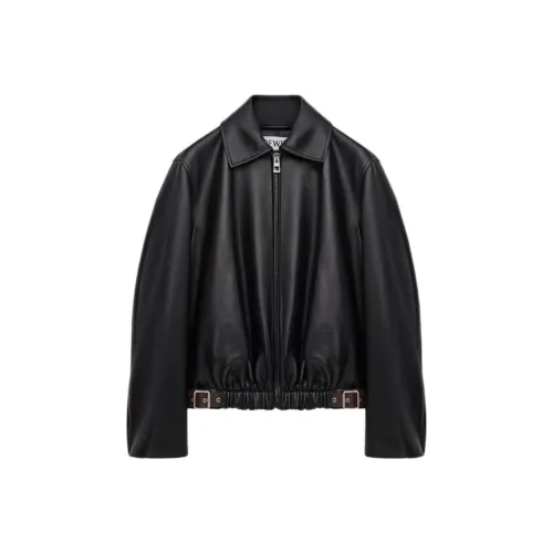 LOEWE FW25 Кожа Куртка Женская