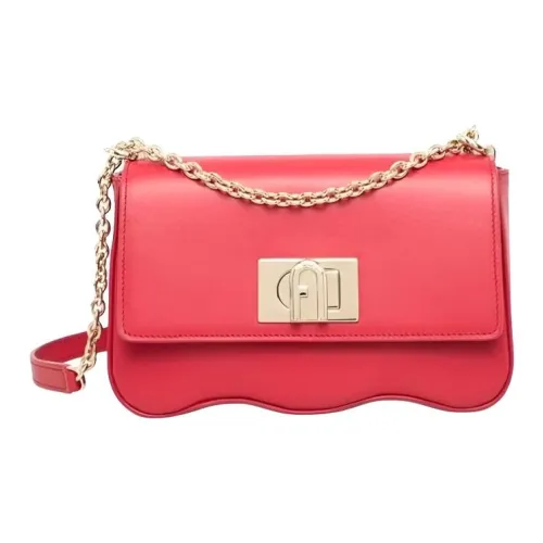 Furla 1927 Collection Кожа Сумка через плечо Сумка на плечо Женская Венеция Красный