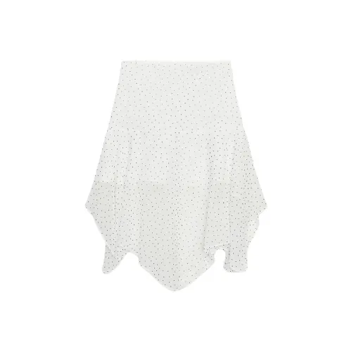 ZARA Белый Черный Женские Повседневные Длинные Юбки