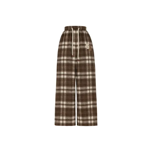 SNBL Повседневные брюки Женские Коричневый