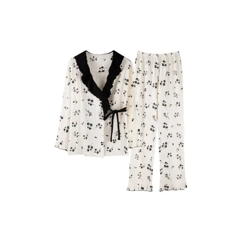 Pretty lady Экрю Женские Пижамные комплекты