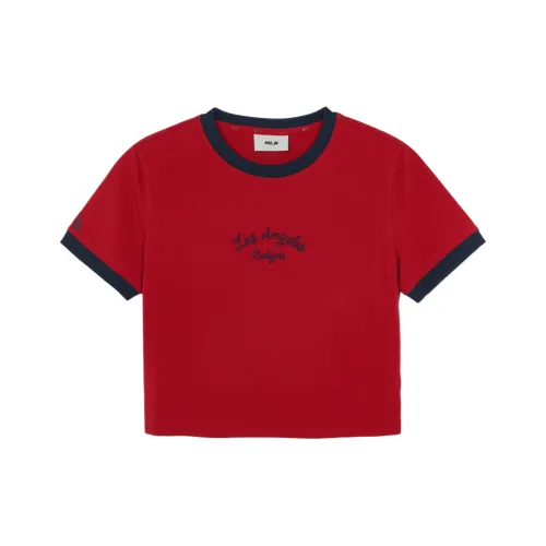 MLB Los Angeles Dodgers T-Shirt Женская Красная