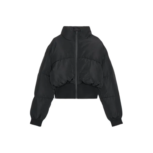 ZARA Черный Женский Пуховик