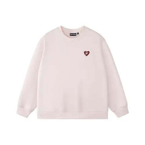 FILA FUSION Свитшот Унисекс Весна Марля Розовый