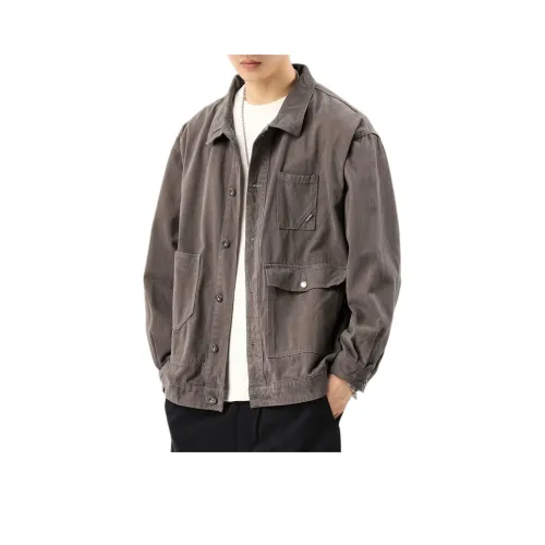 HANGE Мужские Джинсовые Куртки