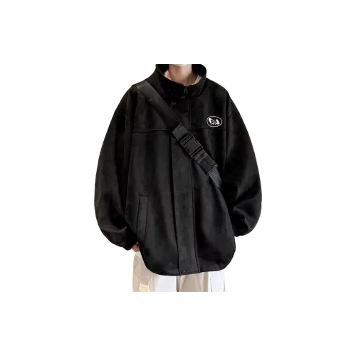 Wooden Rabbit Модный Утепленный Минималистский Универсальный Харадзюку Художественный стиль Куртка Мужская