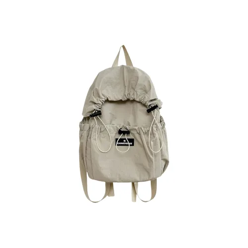 JEANSWEST Nylon Backpack Standard Unisex Ecru Blue Black JEANSWEST Нейлоновый рюкзак стандартный унисекс экрю синий черный