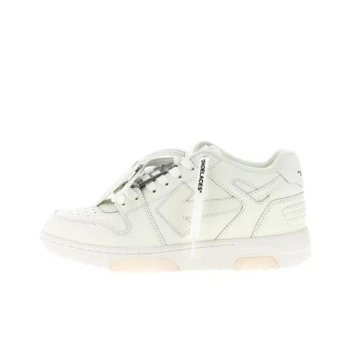 Off Белый Out Of Office Низкий Топ Скейтборд Кроссовки Мужские Белые