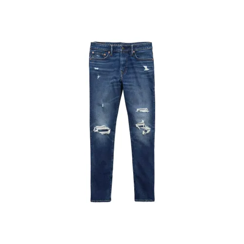 AMERICAN EAGLE Синий Мужской Джинсы