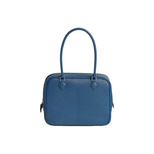 HERMES Plume Mysore Шевро Сумка Мини Женские Tie Dye Синий