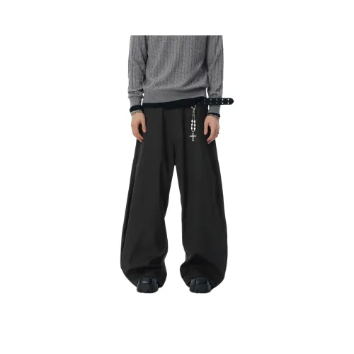 JHYQ Black Unisex Casual Pants JHYQ Черные Унисекс Повседневные Штаны