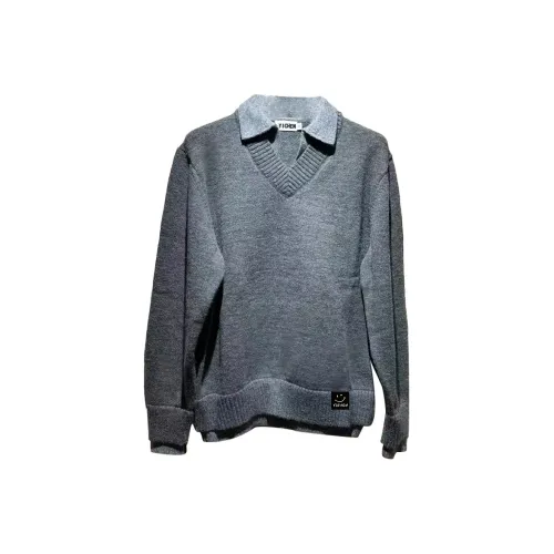 YICHEN Серый [Нет Логотип Версия] Унисекс Трикотаж