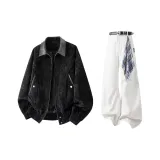 Чёрные и белые штаны