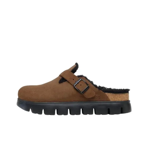 Биркенсток Бостон EVA Устойчивый к истиранию Домашние тапочки Женские Темный чайный Коричневый