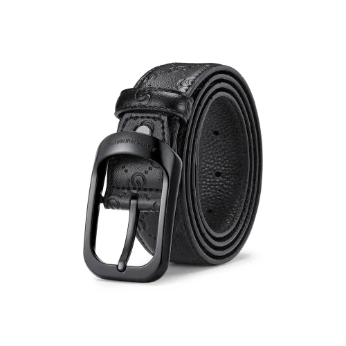 FAIRWHALE Ремни из коровьей кожи мужские ширина 3,4 см