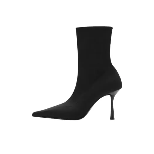 MANGO Botines Black Women's