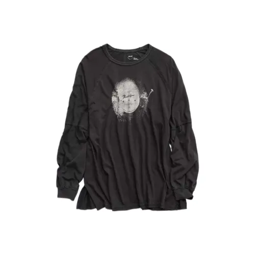 AMERICAN EAGLE Черные Женские T-рубашки