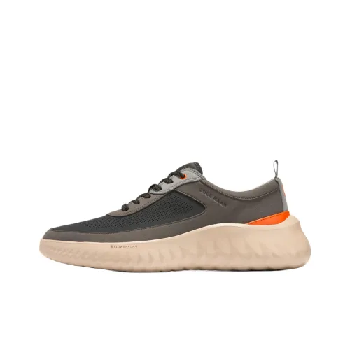 COLE HAAN Спортивные беговые кроссовки с амортизацией увеличивающие высоту низкий топ поддержка мужские серые