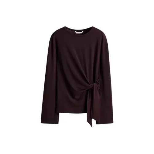 H M Бургунди Женский Трикотаж