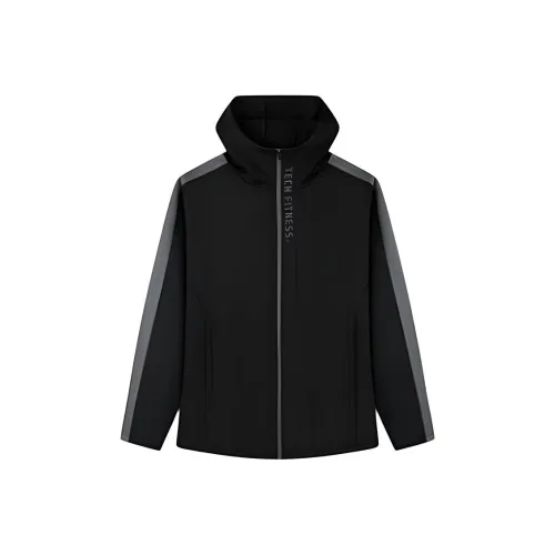 361° Супер-черный Гравийный серый Мужские Куртки