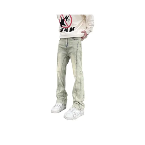 SOUL WORKER Синий Унисекс Джинсы