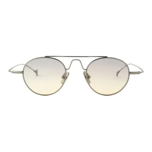 EYEPETIZER OVAL SUNGLASSES Унисекс Серебристо-серый
