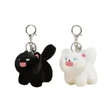 Чёрная поза стоя - Белая поза стоя