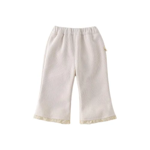 XiaoJinBu Бежевые Брюки для Малыша