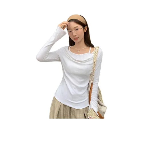 Garbege Белый T-Рубашка Женская T-Рубашка