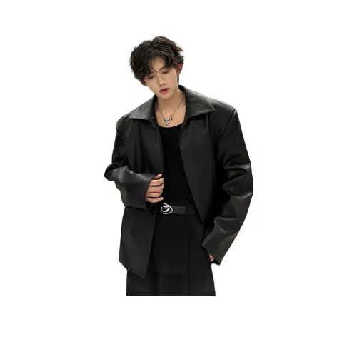 MEIPIN TANG Черный Унисекс Куртки