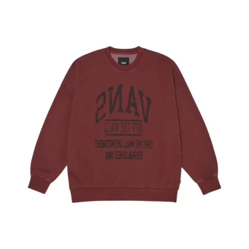 Vans Мужские Свитшоты Бургунди