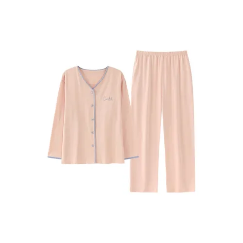 Qin Jing Розовый Женский Пижамный Комплект