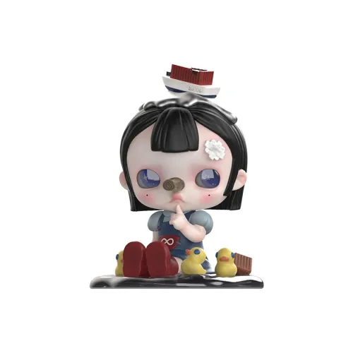 POP MART TINYTINY The Бесплатно LIE Фигурка Кукла Милый Прозрачный Слепой Бокс на Карточке 8,2 см