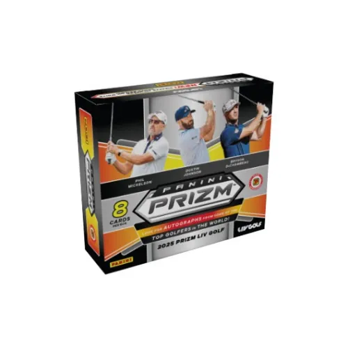 PANINI 2025 GOLF LIV Prizm Универсальные карточки Хобби Международные Спортивные карты Целая коробка