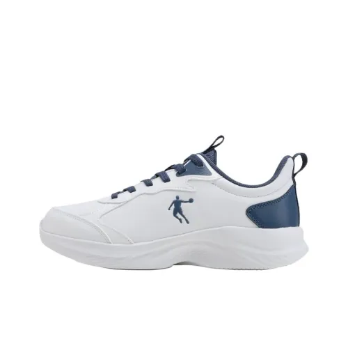 QIAODAN Противоскользящий Износостойкий Водонепроницаемый Низкий Топ Повседневные Городские Коммутирующие Беговые кроссовки Мужские