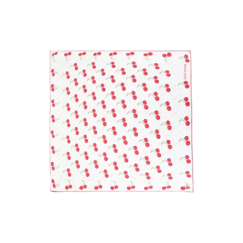 LOUIS VUITTON Шарфы из шелка Mulberry Унисекс Белый