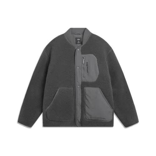 Пальто с подкладкой Мужской Угольный Дым Серый