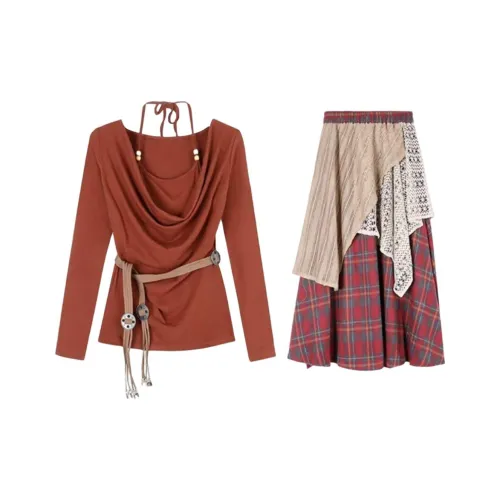 XIAOJUCHUANLI Комплект с юбкой Женские