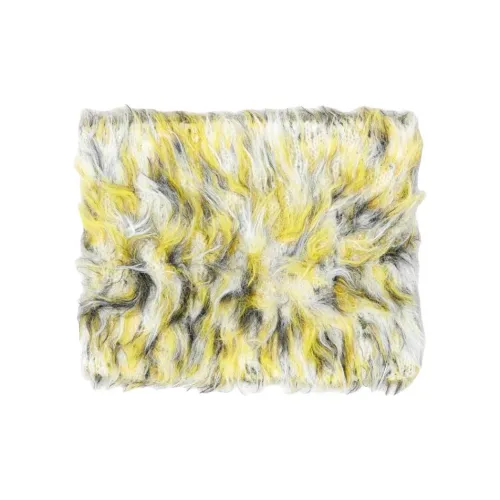 DIESEL Трикотажная ткань Шарфы Женские Желтый