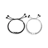 Бамбуковый браслет-шнурок, комплект для пары