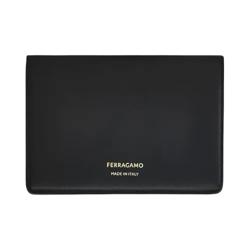 Ferragamo Телячья кожа Держатель для карт Женские Терракота