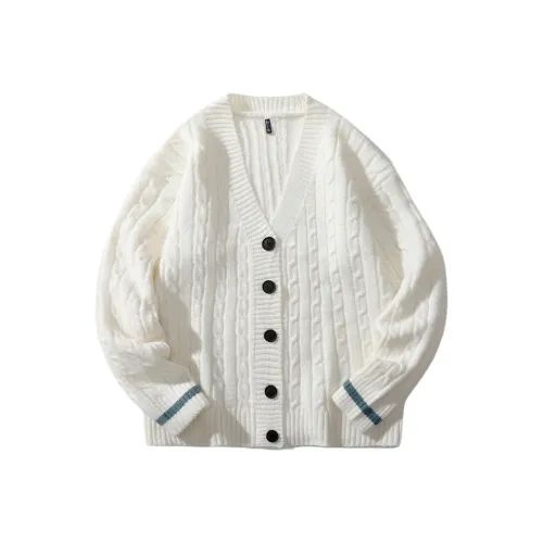 CariteSport Деловой повседневный стиль Кардиган Свитер Трикотаж Мужской