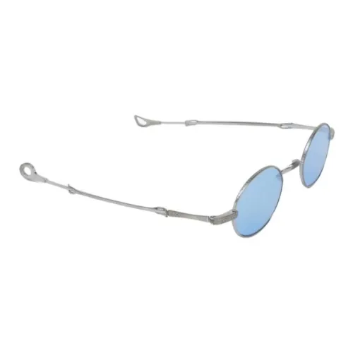 EYEPETIZER Титан ОВАЛЬНЫЕ СОНЦЕЗАЩИТНЫЕ ОКЛЮЧКИ Унисекс Серебряный