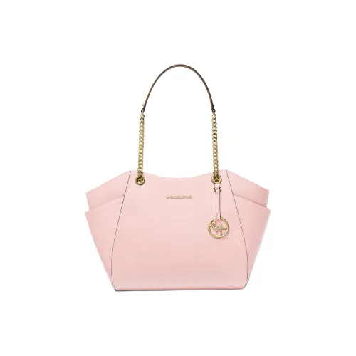 MICHAEL KORS Jet Set Кожа Тоут Сумка Большая Женская Розовая