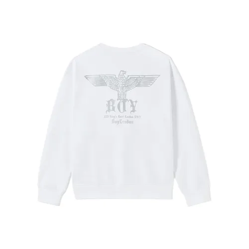 Boy London Белый Унисекс Свитшоты