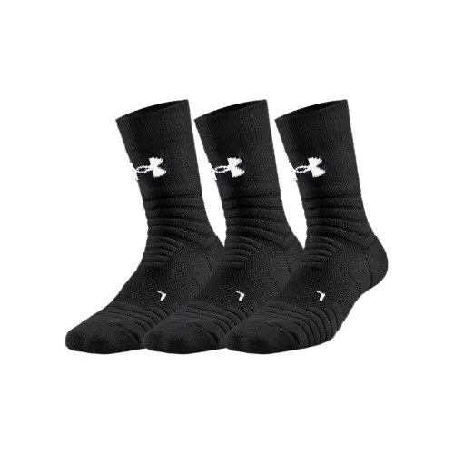Under Armour Баскетбольные носки Унисекс 3 упаковки черный