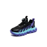 XT0014 Black Purple [Кожаный верх, водонепроницаемый]