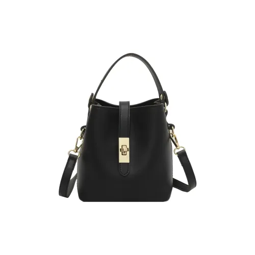 PINK·LAND ПУ (полиуретан) Сумка Стандартная Женская Черный Экрю Желтый Лакрица Зеленый