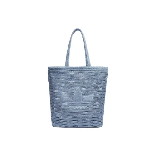 Adidas Originals Переработанный полиэстер Тоут Сумка Сумка для покупок Сумка на плечо Женская Синяя